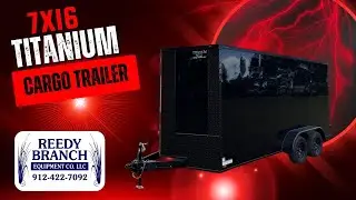 New Titanium Cargo Trailers  The Best Blackout Enclosed Trailer - Reedy Branch Equipment