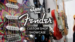 Fender Guitars Custom Shop Showcase Booth Walk-Thru | NAMM 2019