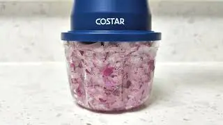 ⚡️ COSTAR Mini Electric Food Chopper Review (Garlic, Onion, Carrot & More!)