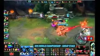 S5 英雄聯盟8強加賽 ahq vs C9 Ziv霸氣灌兩藍
