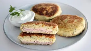 Potato Stuffed with Ham and Cheese | Easy and Delicious Potato Recipe