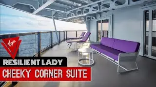 Люкс Cheeky Corner | Virgin Voyages Resilient Lady | Полный обзор номера и обзор в формате 4K