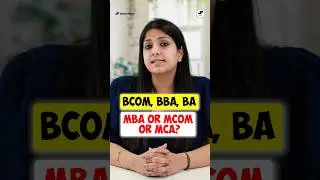 ✅MBA vs MCA vs MCom⁉ Which is better? MBA or MCA or MCom in 2024 #mba #masterprogram #mcom #viral