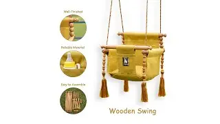 Baby Swing Wooden | The best gift for every child from their parents or relatives