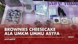 Brownies Cheesecake ala UMKM Ummu Asyfa Ramaikan CFD Unhas