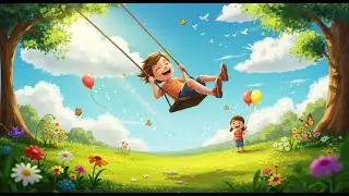 The Swing Song &ndash; Playful Park Rhyme for Kids | Toddler Song | Swoosh, Laugh & Fly High