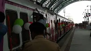 Inauguration of Ulwe To Nerul (Kharkoper, Bamandongri, Targhar) - Nerul - Belapur Train Route 04