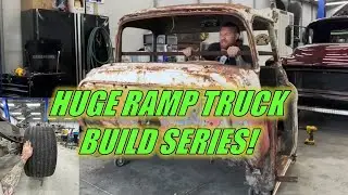 Part 1 HUGE RAMP TRUCK BUILD SERIES