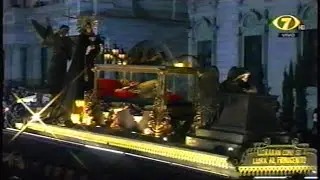 🔴Procesion Señor Sepultado de Santa Catalina Viernes Santo 2025 CANAL 7 Palacio Nacional
