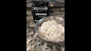 My Patriot Supply Ready Hour-Taste Test- White Rice