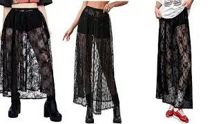 DIY: COMO HACER UNA FALDA TRANSPARENTE FACIL