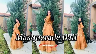 MASQUERADE BALL #party #grwm #princess #makeup #haircare #food #vlog
