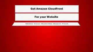 Setup Cloudfront or another CDN optimization for website