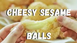 Cheesy Sesame Balls | JG Bites