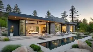 Modern Minimalist Dream Home Tour | Luxury Living Surrounded by Nature