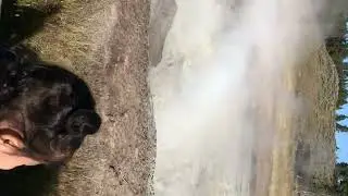 Geysers at Yellowstone stone National Park 