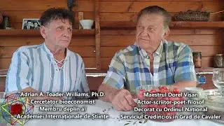 Actorul-scriitor Dorel Vișan și acad dr Adrian Toader-Williams: Simbolurile și Identitatea Națională
