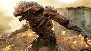 In Future, Plasma Shield Alien RACE Arrive On Earth to Extract Energy Resources by Huge Spaceships