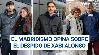 El MADRIDISMO opina sobre la DESTITUCI&Oacute;N de XABI ALONSO