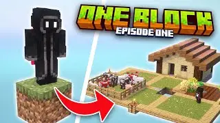 The PERFECT START in One Block Survival! (Realistic Episode 1)