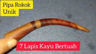 Kombinasi Kayu Bertuah| Pipa rokok Unik⁉️