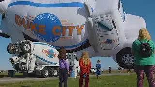 Duke City Redi Mix launches new special shape hot air balloon