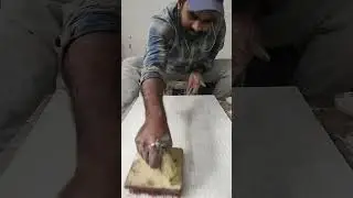 #wall design art finishing work texture design #unique finishing colour golden grey cream colour