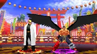 YAMAZAKI VS JIN KAZAMA! KOF VS TEKKEN SUPER INSANE FIGHT!