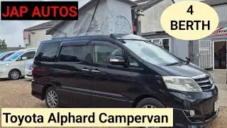 Toyota Alphard 4 Berth Campervan 