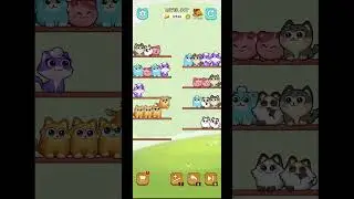 Cat Sort Level 397 with Puzzle_Daddy