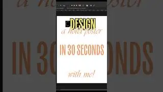 Take a glance at my design process in just 30 seconds!🔥#graphicdesign #GraphicDesign#GraphicDesigner