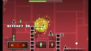 пытаюсь пройти Easy демон Geometry Dash 2.2