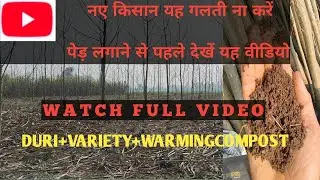 NAYE KISAN PED LAGANE SE PAHLE DEKH LE VIDEO 12*12 #popular #kisan #@Kisanraghurana 