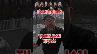 Sad day for Iron Maiden fans! Thank you Nicko McBrain!! #ironmaiden #nickomcbrain