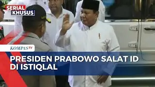 Presiden Prabowo dan Wapres Gibran Salat Ied di Masjid Istiqlal