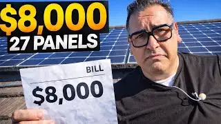 I Have 27 Solar Panels. PG&E Charged Me $8,000 Last Year!!