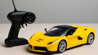 AFFORDABLE RC Toys- Ferrari LaFerrari Aperta Rastar RC Car, unboxing, Testing|toy for kids #unboxing