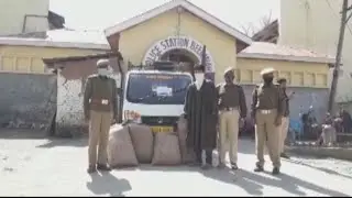 Budgam Beerwha Police Seized 90kg Poppy Straw