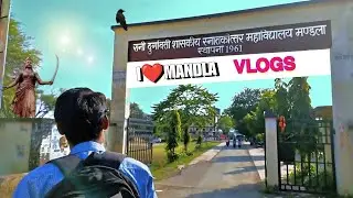My Collage 🏫 | Ranidurgawati Collage Mandla 🔥|Vlog @sachinpusamvlog07