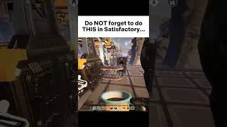 Always Keep Your Train Logistics Running Smooth 🏃👌 #satisfactory #gaming #shortvideo