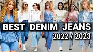 Top Denim Jeans Trends 2022/2023||Denim Fashion Outfit Ideas-fashion trends