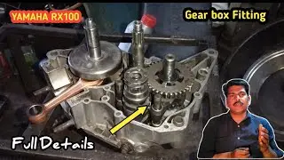 RX100, RXG, RX135, RXZ Gear box fitting || Yamaha Full Engine Fitting