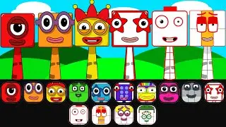 Numberblocks Sprunki Evolution Show (1 - 100) Sprunki OC Fourty,Thirteen,FIFTY, NINETY