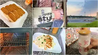 5 AM Morning Routine in Qatar |Slow living silent vlog |Biscoff desert, Alfredo pasta & Winter Drink