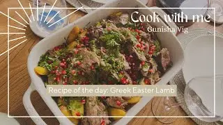 Cook with Me | Greek Easter Lamb 🐣