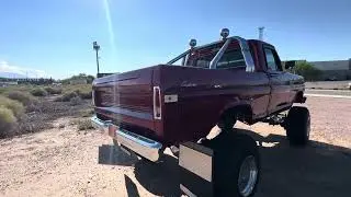 Big Ford Pickup Truck at Tucson Cars and Coffee