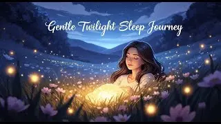 Gentle Twilight Meadow Sleep Story  Adult Bedtime ASMR for Deep Relaxation & Insomnia Relief