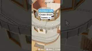 Build beautiful homes in the simulation game Architect Life! 🛋️ #indiegame #gaming #cozygames