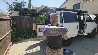 The Hasika Hatchback  Tent/Awning On My Astro Van
