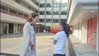 A student led Community Tour with our new NET teacher